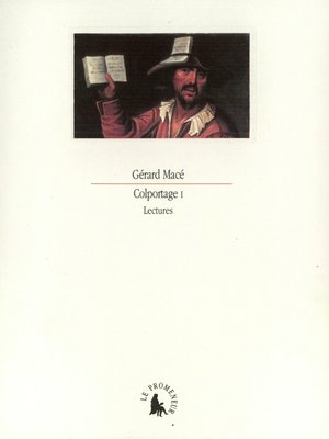 cover image of Colportage I. Lectures